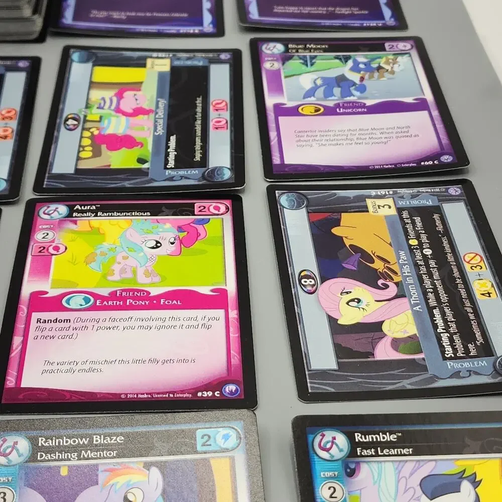 My Little Pony Bulk Trading Card Lot More than 180 Cards READ
